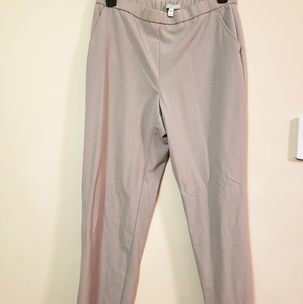 Dana Buchman khaki pull on trouser